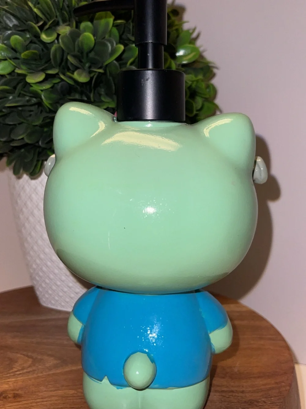 Franki Kitty Soap Dispenser with Pink Bow